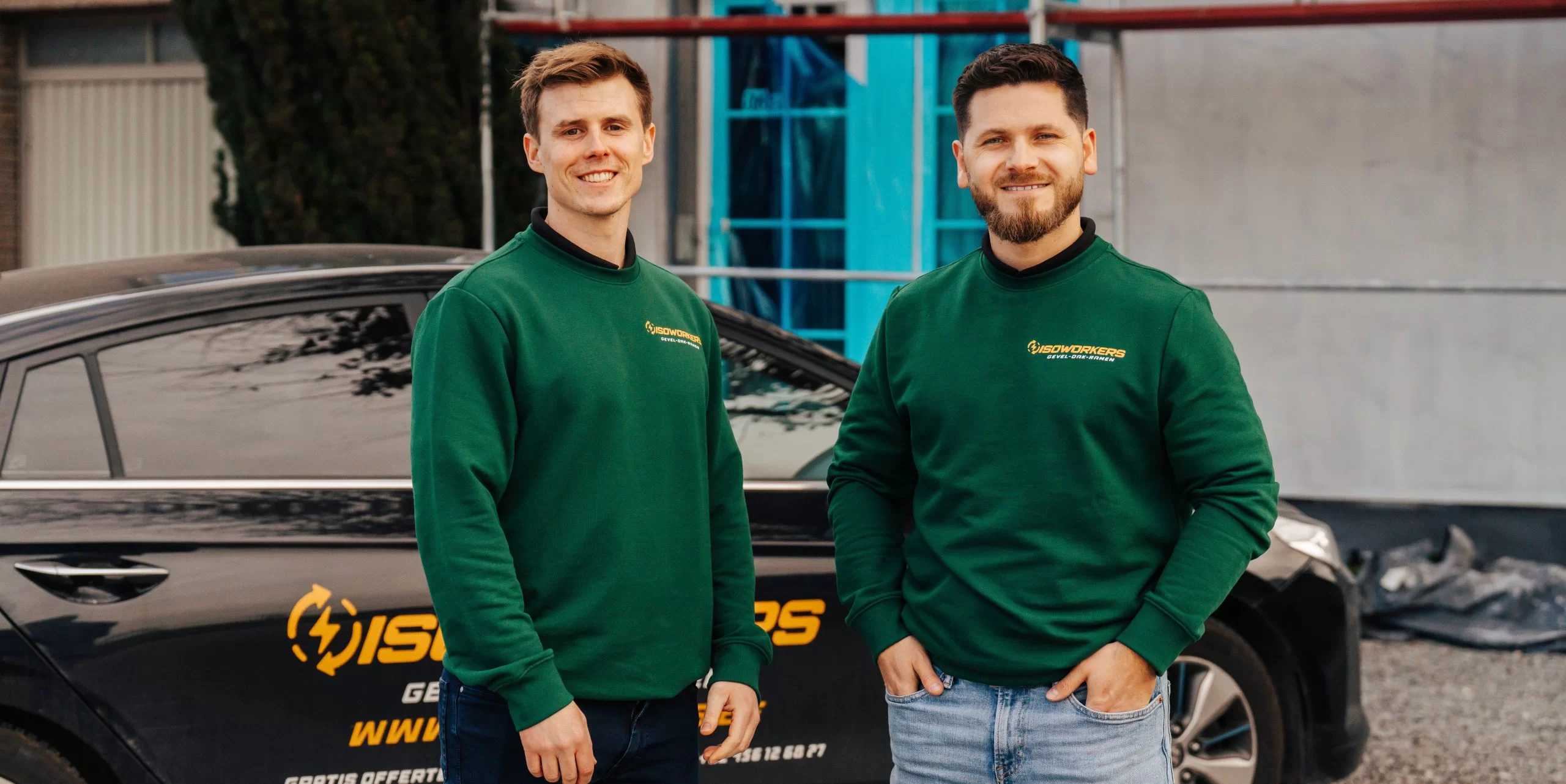Diego en Laurens van isolatie-expert Isoworkers
